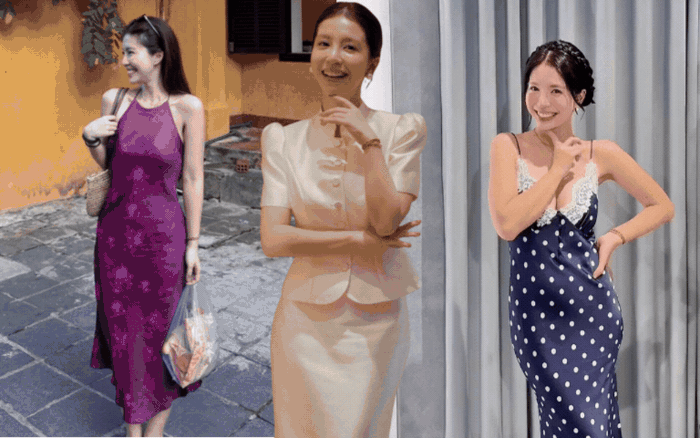 Mỹ nhân Hà thành sinh con xong mơn mởn cả người, chỉ cao 1m53 mà diện đồ gì cũng cuốn