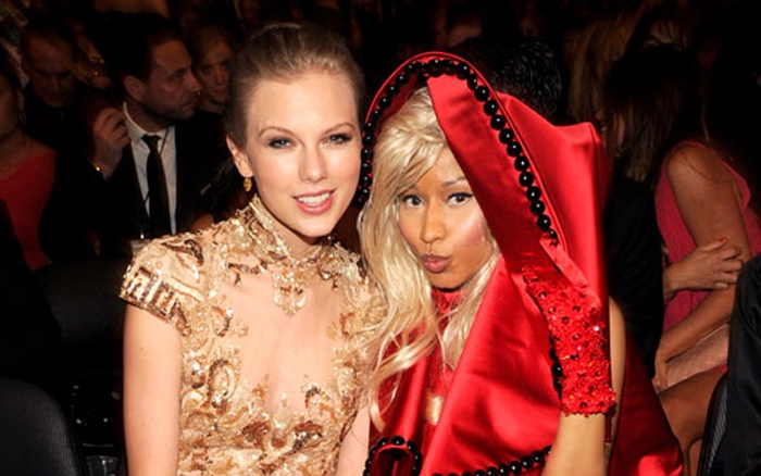 Taylor Swift và Nicki Minaj "khẩu chiến" nảy lửa trên mạng