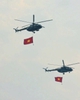 Trực thăng bay tổng duyệt trên bầu trời Điện Biên trước ngày đại lễ