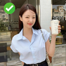 4 kiểu áo sơ mi dìm dáng, xỉn da, điểm thanh lịch lao dốc thảm hại